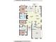 Detailed floor plan showcasing the home's layout, including bedrooms, living spaces, and outdoor features at 1705 Mcrae Pl, Hillsborough, NC 27278