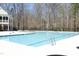 Large, inviting swimming pool provides an oasis for relaxation and recreation in this community at 1705 Mcrae Pl, Hillsborough, NC 27278