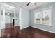 Comfortable living room featuring hardwood floors and ample natural light, creating a welcoming space at 200 Mariah Towns Way, Garner, NC 27529