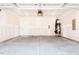 Spacious two car garage with painted walls at 207 Golfview Ave, Benson, NC 27504