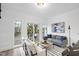 Bright living room with access to balcony and modern decor at 208 Martin Luther King Jr Blvd, Raleigh, NC 27601