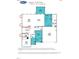 First-floor floorplan showcasing the kitchen, living, and dining areas of a craftsman home layout at 245 Golfview Ave, Benson, NC 27504