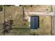 Aerial view of a charming single-story home with a spacious yard and wooden deck at 3005 Lewy Ln, Rocky Mount, NC 27801