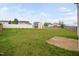 Lush backyard with a concrete patio and privacy fence offers outdoor living and recreation at 4038 Patriot Ridge Ct, Raleigh, NC 27610
