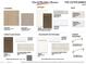 Home interior design materials showing flooring, tile, paint, cabinet hardware, and more at 50 Rainfall Dr, Pittsboro, NC 27312