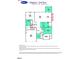 First floor floorplan with labeled rooms, dimensions, and selected options at 63 Tee Time Ter, Benson, NC 27504