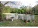 Charming garden area with a classic white picket fence at 7329 Blannie Farms, Willow Springs, NC 27592