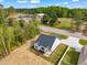Aerial view of house at 8487 Old Us 421, Lillington, NC 27546