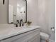 Modern bathroom with sleek fixtures and elegant vanity at 934 Woodland Rd, Creedmoor, NC 27522