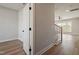 Upstairs hallway leading to multiple rooms at 934 Woodland Rd, Creedmoor, NC 27522