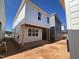 New construction, backyard patio on home construction property at 107 Parkland Dr, Pittsboro, NC 27312