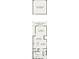 Main level floor plan featuring a two-car garage, covered porch, and open-concept kitchen and dining area at 107 Parkland Dr, Pittsboro, NC 27312