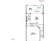 Craftsman-style home floor plan highlighting the kitchen, great room, dining area, and garage layout at 172 Kobus Ct, Garner, NC 27529