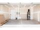 Spacious unfinished two-car garage at 172 Kobus Ct, Garner, NC 27529