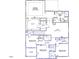 Second-story floor plan showcases a primary bedroom, loft, bedrooms 2, 3, and 5 at 247 Augusta Pond Way # 164, Raleigh, NC 27603