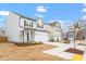 A street view of two-story homes featuring two-car garages, showcasing neighborhood charm and appeal at 3504 Triad Ct Ct, Raleigh, NC 27604