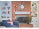 Charming fireplace with decorative mirror and built in shelving at 3613 Hope Valley Rd, Durham, NC 27707