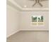 Main bedroom has ceiling fan, tray ceiling and large window at 396 Hopewell Branch Ct, Smithfield, NC 27577