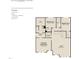 Floor plan of the second floor with primary bedroom, two additional bedrooms, loft, and bathrooms at 556 Contempo Dr # 22, Rolesville, NC 27571