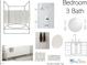 Bathroom features a modern tub, vanity, and stone shower at 5808 Norwood Ridge Dr, Raleigh, NC 27614