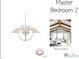 This bedroom showcases a large bed frame and a luxurious chandelier hanging above at 5808 Norwood Ridge Dr, Raleigh, NC 27614