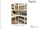 Pantry shelving inspiration featuring organized storage for dry goods and small appliances at 5808 Norwood Ridge Dr, Raleigh, NC 27614