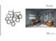 Study with custom built-in shelves at 5808 Norwood Ridge Dr, Raleigh, NC 27614