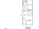 Winchester First Floor plan layout with living room, kitchen, dining, and garage at 6401 Granite Quarry Dr, Raleigh, NC 27610