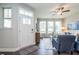 Inviting living room showcasing lots of natural light, modern furnishings, and an open floor plan at 6401 Granite Quarry Dr, Raleigh, NC 27610