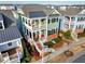 Beautiful home featuring double porches, mature landscaping and convenient sidewalk access at 6609 Truxton Ln, Raleigh, NC 27616