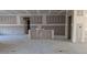 Unfinished living area showcasing spaciousness and open floor plan at 1791 Pecan Drive # 22, Nashville, NC 27856