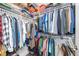Walk-in closet includes built-in shelving for optimal organization at 300 Finsbury # 115, Durham, NC 27703