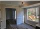 Dining room with a view of the outside deck and yard at 3616 Open Sight Ct, Raleigh, NC 27616