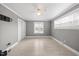 Bedroom with laminate floors, neutral walls and a closet at 510 Cross St, Sanford, NC 27330