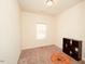 Bedroom with a window, carpet, storage cabinet and a lion rug at 612 Marian Way, Sanford, NC 27330