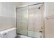 This bathroom features a shower-tub combo and simple, clean design at 709 S Sellars Mill Rd, Burlington, NC 27217