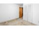 This bedroom offers a roomy closet and neutral color, ready for your personal touch at 709 S Sellars Mill Rd, Burlington, NC 27217