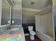 Bathroom featuring colorful countertop, painted walls, and shower and tub combo at 120 Keith Ct, Willow Springs, NC 27592