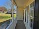 View from the front porch featuring the house and neighborhood at 120 Keith Ct, Willow Springs, NC 27592