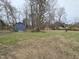 Spacious backyard with storage shed and ample room for recreation at 1545 N Nc 87, Elon, NC 27244