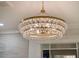 Stunning crystal chandelier that adds elegance and charm to any space in this home at 1616 Kirkby Ln, Raleigh, NC 27614