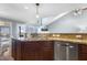 Kitchen counter with stainless steel dishwasher and light countertops at 288 Joseph Alexander Dr, Fuquay Varina, NC 27526