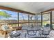 Relaxing covered patio with comfortable seating, ideal for enjoying the outdoor scenery at 288 Joseph Alexander Dr, Fuquay Varina, NC 27526