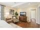 The bedroom offers a comfortable sitting area, allowing for the best relaxation at 411 Circle Dr, Burlington, NC 27215