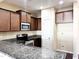 Modern kitchen featuring stainless appliances, granite counters and plenty of cabinet space at 4519 Tarkiln Pl, Wake Forest, NC 27587