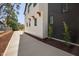 Modern two-story home featuring contrasting dark and light exteriors, plus a spacious driveway at 604 Edmund St, Raleigh, NC 27604