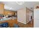 Functional kitchen with ample countertop space and modern appliances at 605 Wyndham Dr, Fuquay Varina, NC 27526