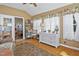 Bright sun room with lots of light, perfect for a hobby room and extra storage at 605 Wyndham Dr, Fuquay Varina, NC 27526