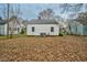Backyard of this cozy home is ready for entertaining and making memories with Gathering at 824 S Tillery St, Rocky Mount, NC 27803