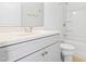 Bathroom featuring a single vanity with modern fixtures and a shower-tub combo at 10210 Sablewood Drive # 112, Raleigh, NC 27617